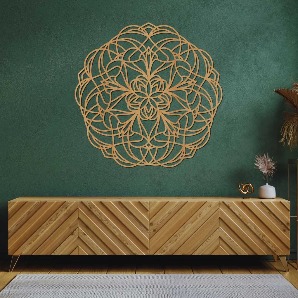 SENTOP | Elegantná drevená mandala – Štýlová nástenná dekorácia | SENTOP PR0250