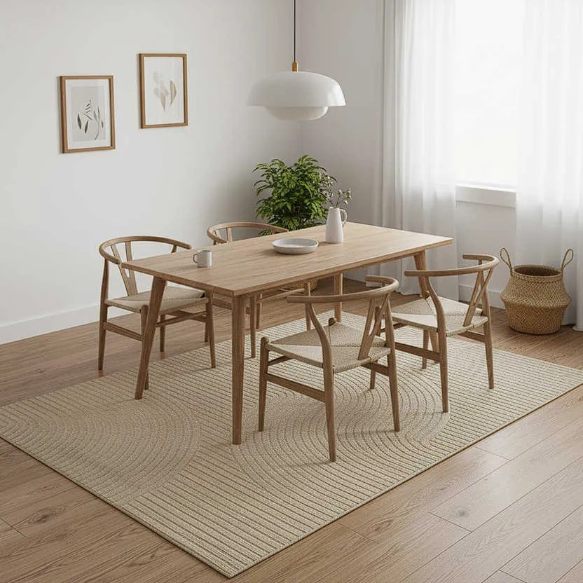 TZ Béžový obdĺžnikový geometrický koberec Strado Polo Path Camel vzor pruhy Rozmer: 160x230 cm