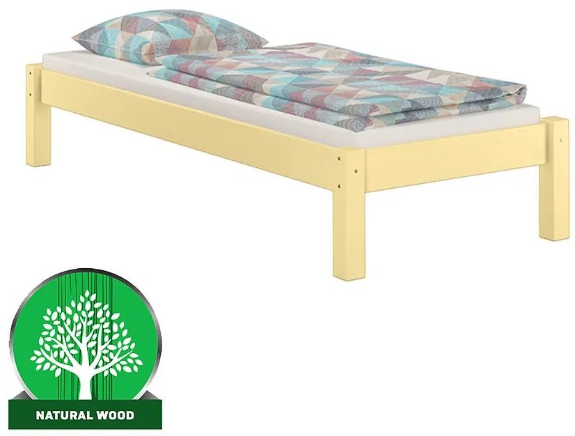 Posteľ Dora 100x200 borovica lak