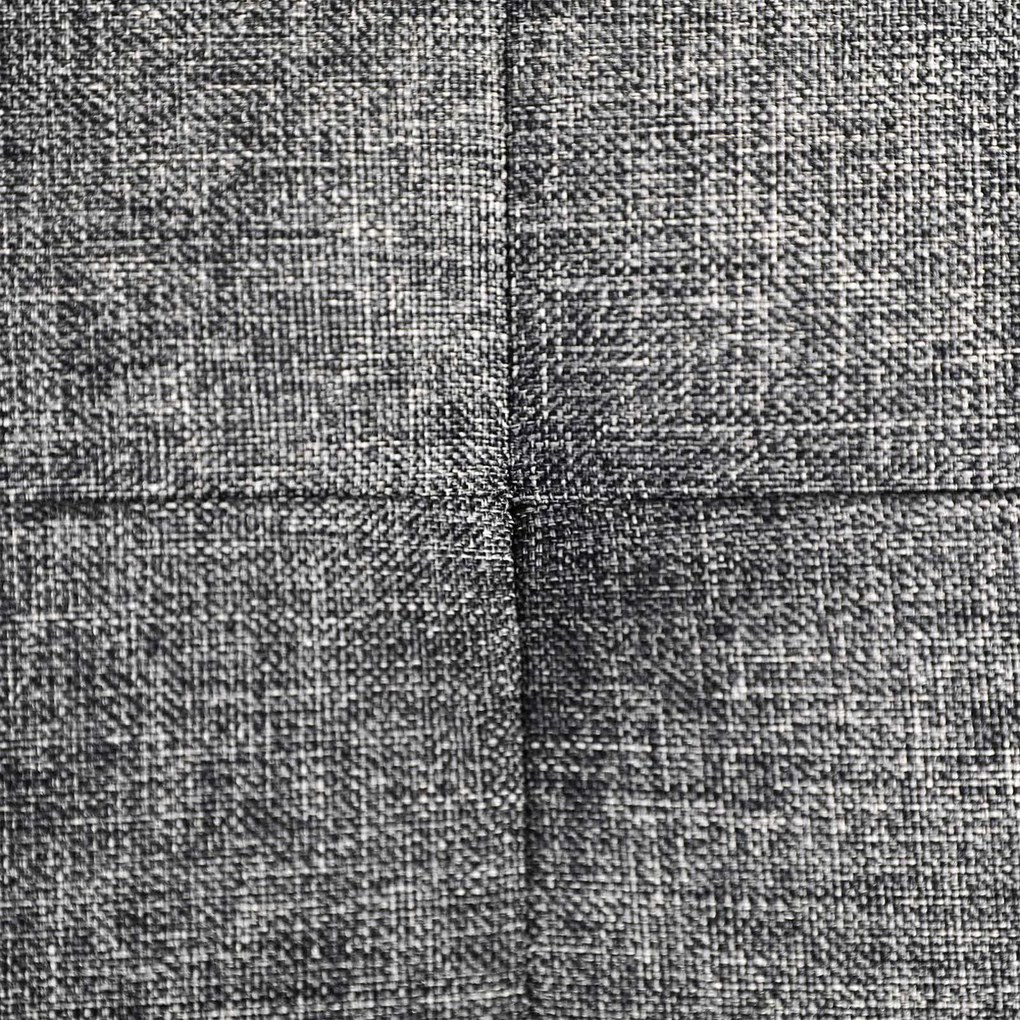 Taburet s odklápacím vekom OTTOMAN 76x38 cm, tmavosivý