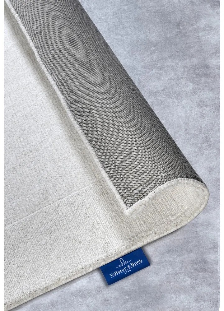 Krémovobiely ručne tkaný vlnený koberec 80x150 cm Charlotte – Villeroy&amp;Boch