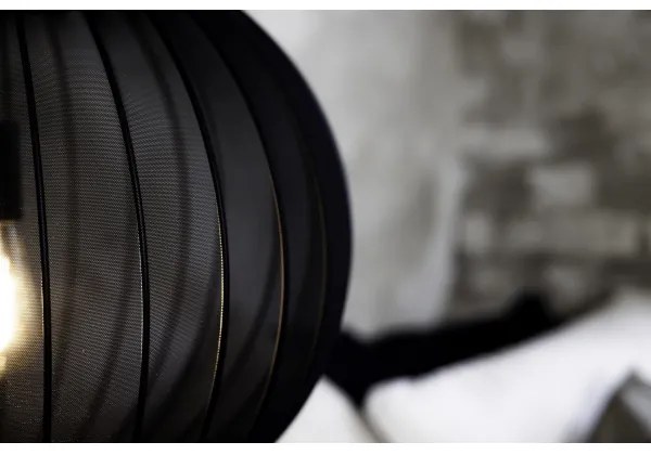 Markslöjd 108791 - Luster na lanku FORENCE 1xE27/40W/230V pr. 50 cm čierna