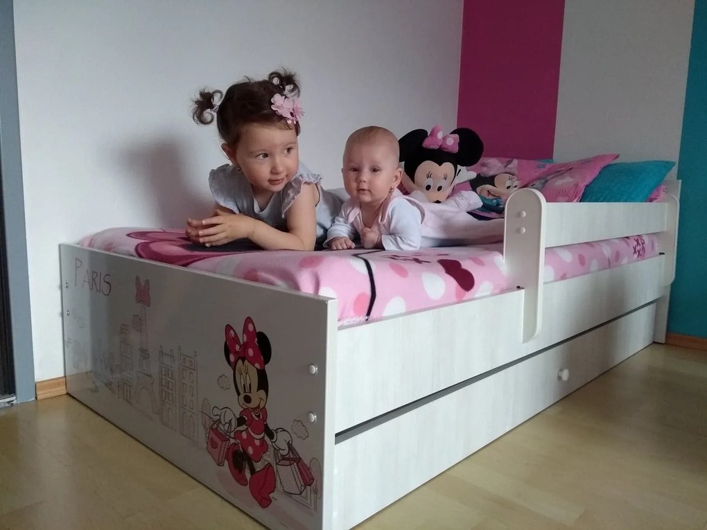 DO Detská posteľ Minnie Paris Disney Max 160x80