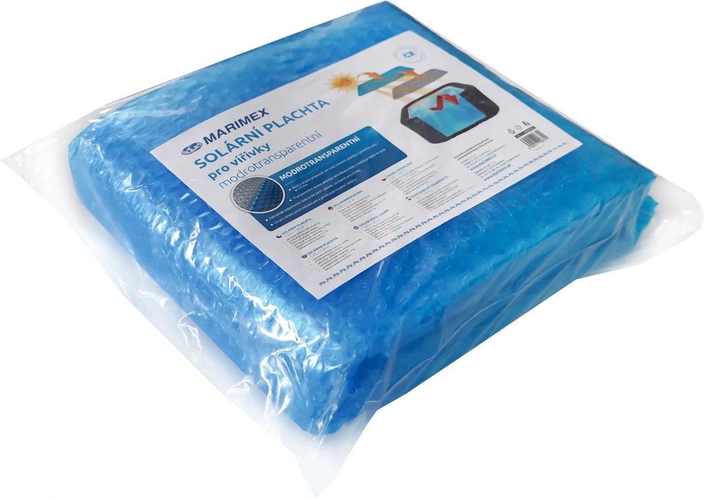 Marimex | Solárna plachta modro-transparentná pre štvorcové vírivé bazény 1,18 x 1,18 m | 10400342