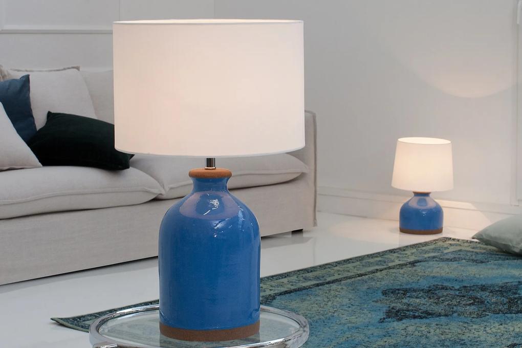 Bighome - Stolná lampa CLASIK 60 cm - modrá