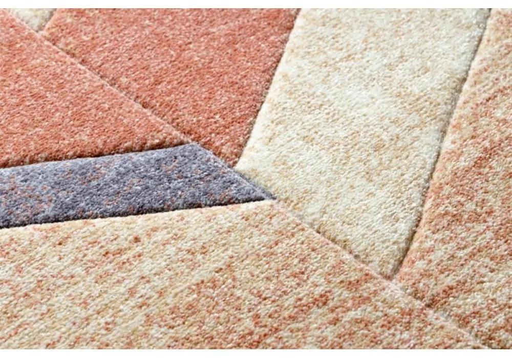 Kusový koberec Luxo terakotový 140x190cm