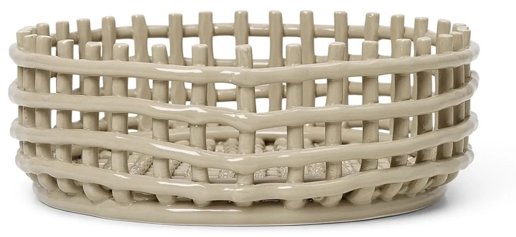 Ferm Living Keramický kôš Cashmere