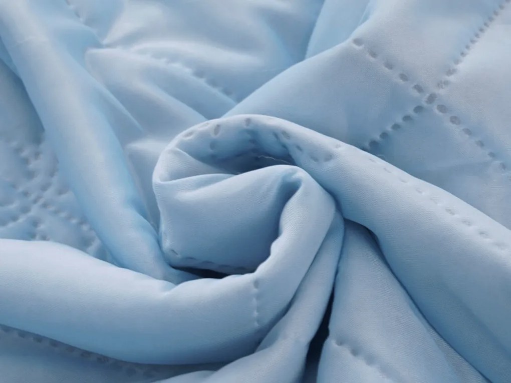 Chladiaca letná prikrývka ELARIA, modrá Rozmer: 140 x 200 cm