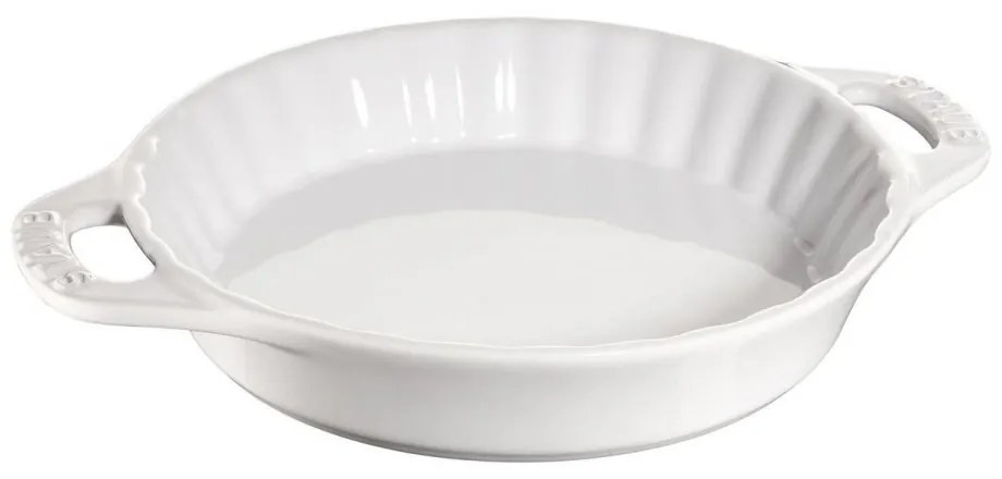 Keramická forma na tortu Staub 24 cm/1,2 l biela, 40511-166