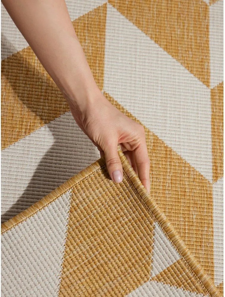 Okrovožltý/krémový vnútorný a vonkajší koberec 120x170 cm Haringey Terrick – Ted Baker