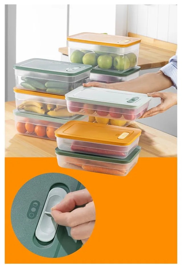 Potravinové škatuľky v súprave 9 ks – Hermia