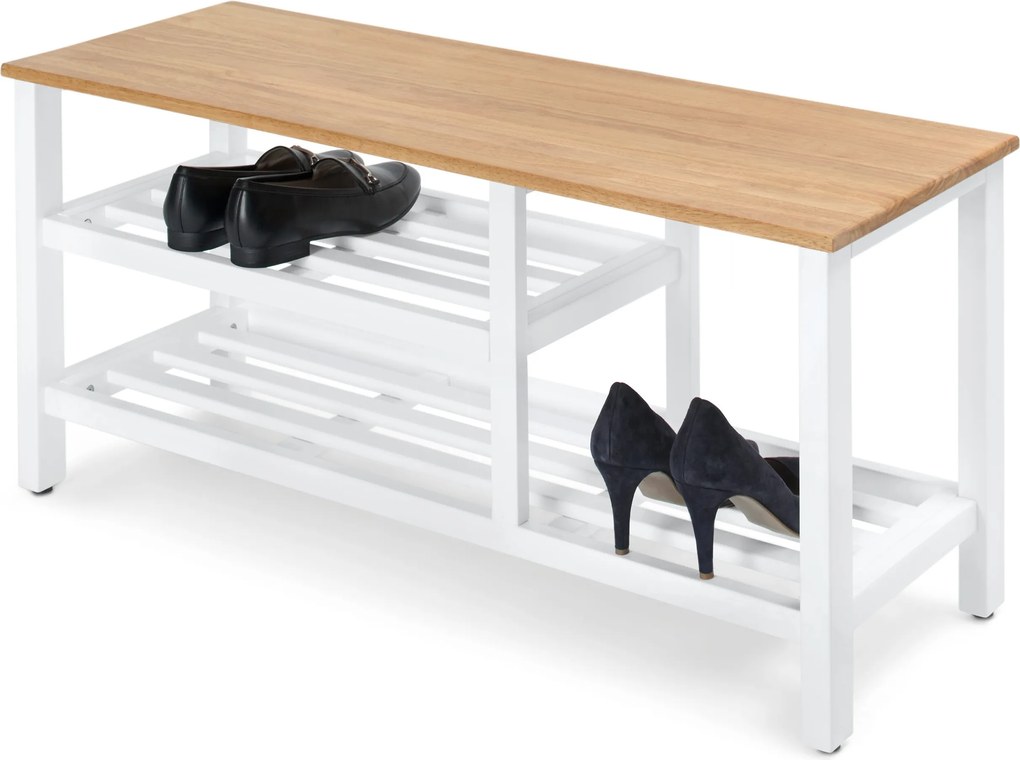 Polička na topánky s otvorenou priehradkou na topánky