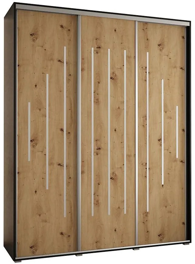 Skriňa 45 Canaris 12 200 čierna/artisan/silver