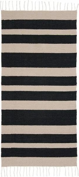 Koberec Hilla, béžovo-čierny, Rozmery  80x200 cm VM-Carpet