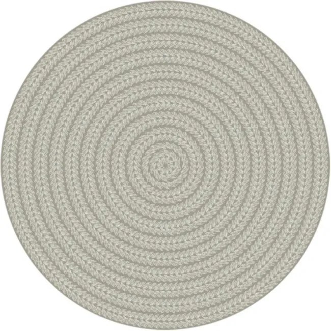 Koberec Agnella Noble Tino sivý kruh