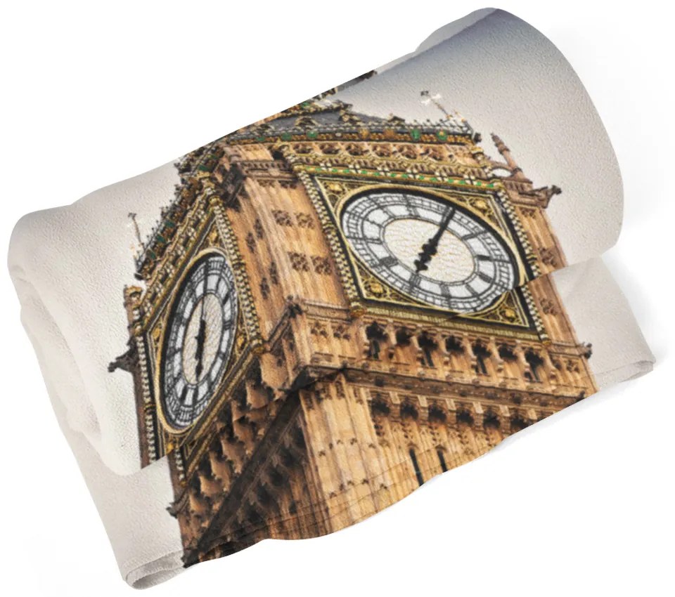 Sablio Deka Clock tower - 150x120 cm