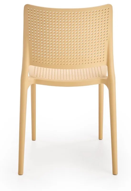Jedálenská stolička Niles, oranžová