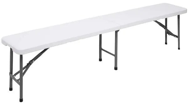 Skladací stôl 180x74x74 cm s lavicami SPRINGOS GF0099