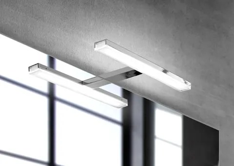 Sapho Sapho, ESTHER LED svietidlo, 6 W, 280x62x131 mm, IP44, chróm, E26374CI