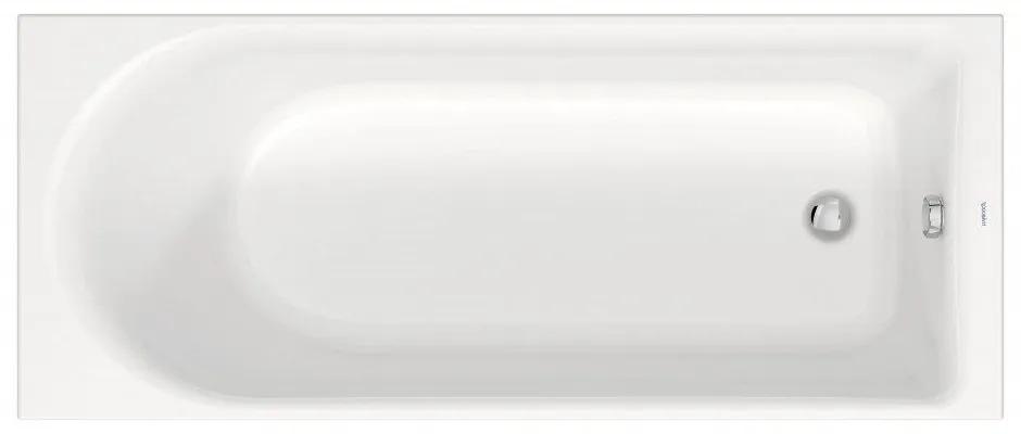 DURAVIT D-Neo akrylátová pravouhlá vaňa, odtok zboku, 1700 x 700 x 485 mm, biela, 700478000000000