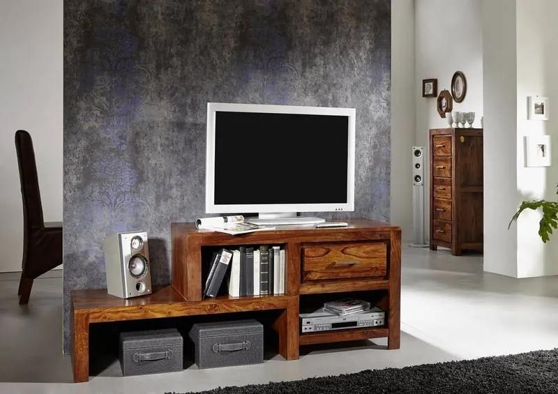 Bighome - DAKOTA TV stolík 150x60 cm, palisander