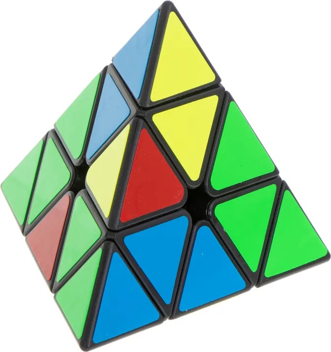KIK MoYu Pyraminx 3x3 Black – logický hlavolam