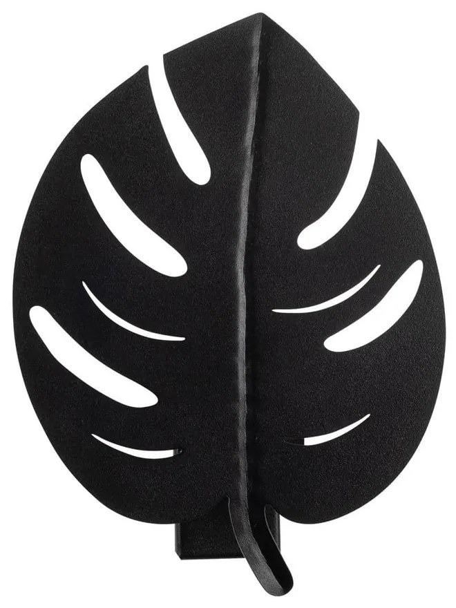 Čierne nástenné svietidlo Sivani – Opviq lights