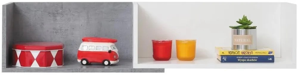 Police Sigma 14, biela mat / betón