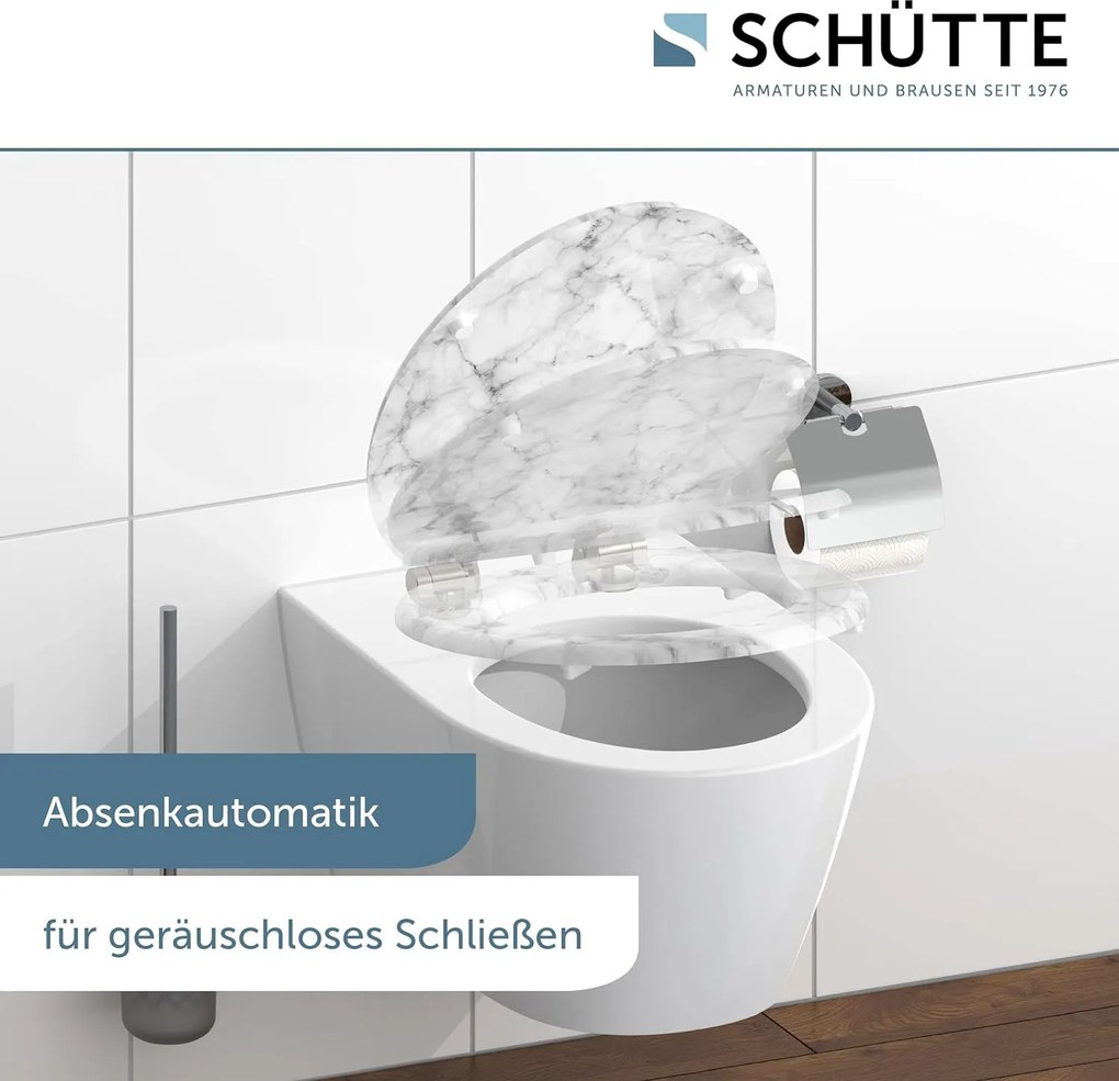 Eisl Sanitär WC sedadlo MDF Soft Close Marmor Stone 80194
