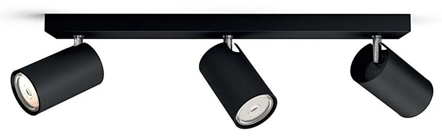 Philips 50593/30/PN - Bodové svietidlo MYLIVING KOSIPO 3xGU10/5,5W/230V