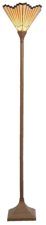 Vysoká stojacia Tiffany lampa vitráž Ø37*183 DECO FAN