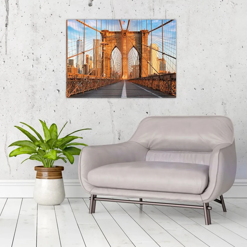 Obraz - Brooklynský most (70x50 cm)