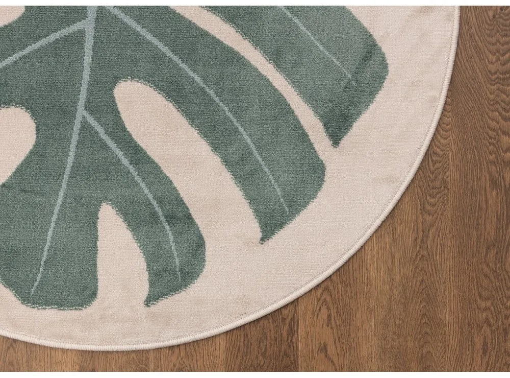 Zelený/béžový detský koberec ø120 cm Deliciosa Malachite – FD