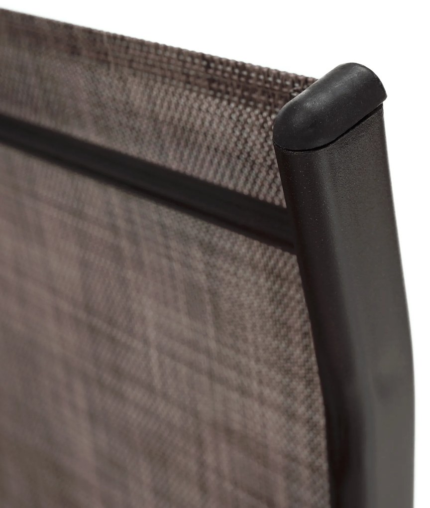 AKCIA Hnedá stohovateľná stolička ALDERA II. akosť