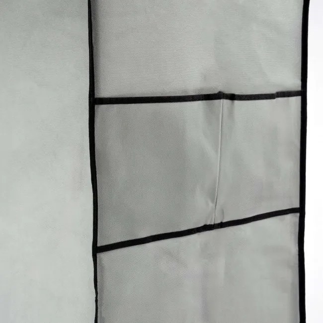 Šatníková skriňa CELINA sivá / čierna