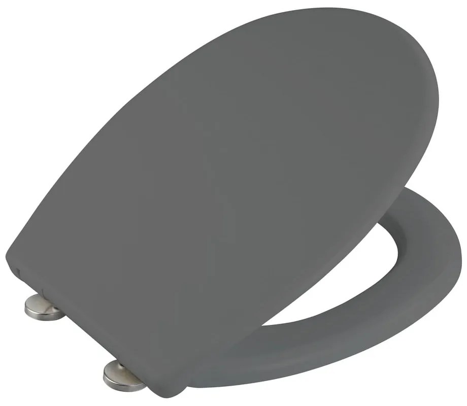Sivé WC antikoro sedadlo Wenko Vorno