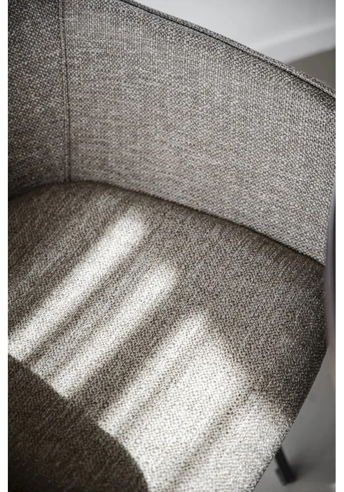 Béžové čalúnené jedálenské kreslá v súprave 2 ks Alison – Rowico