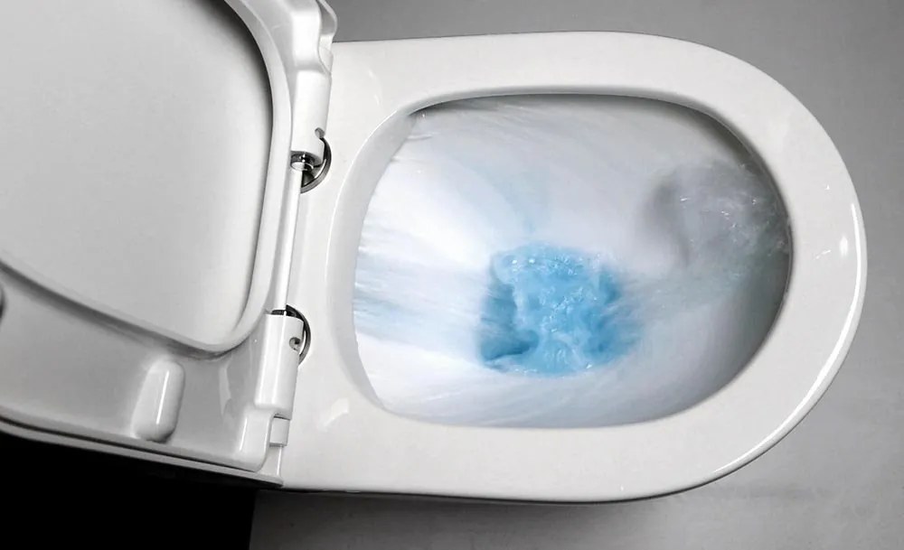 Sapho, PACO RIMLESS WC kombi misa s nádržkou vrátane splachovacej súpravy, spodný/zadný, PC1012WR