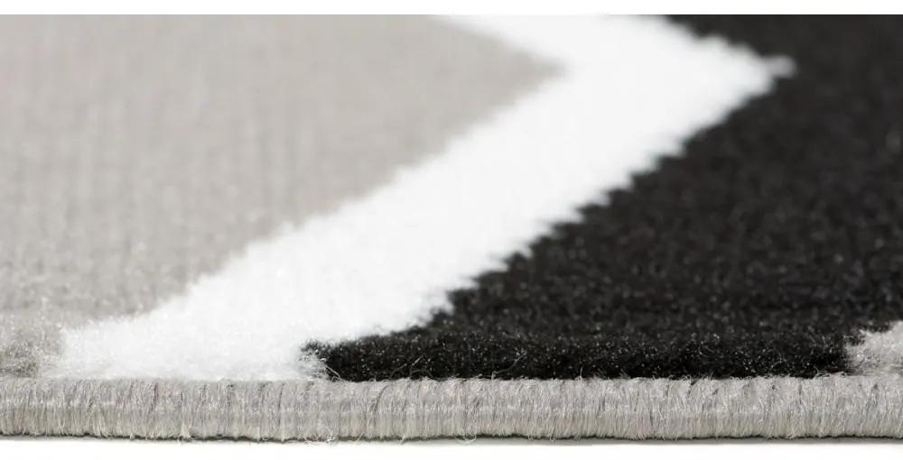 Kusový koberec PP Opal šedý 220x300cm
