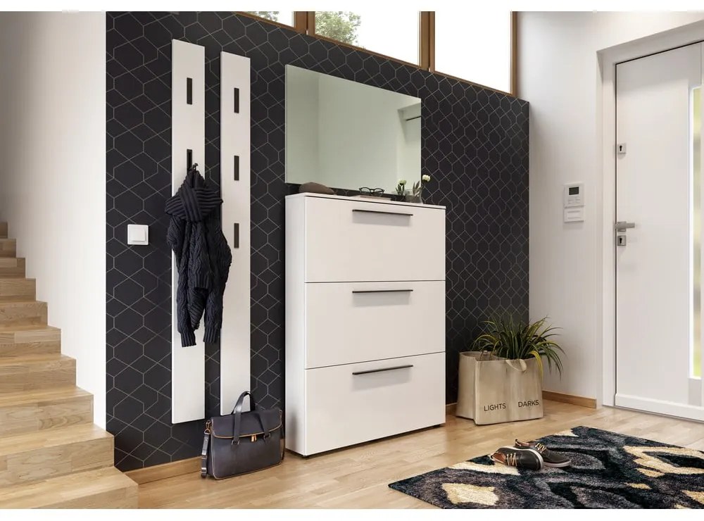 Svetlosivý nástenný vešiak Utah - Germania