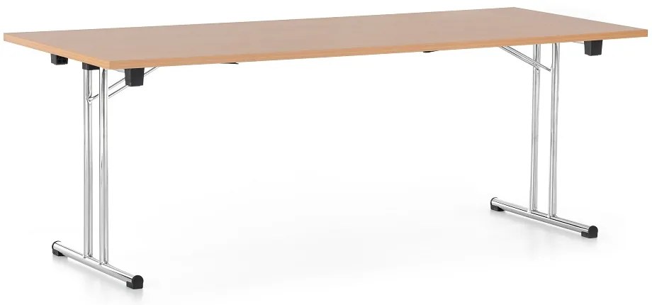 Skladací stôl 200 x 80 cm, buk