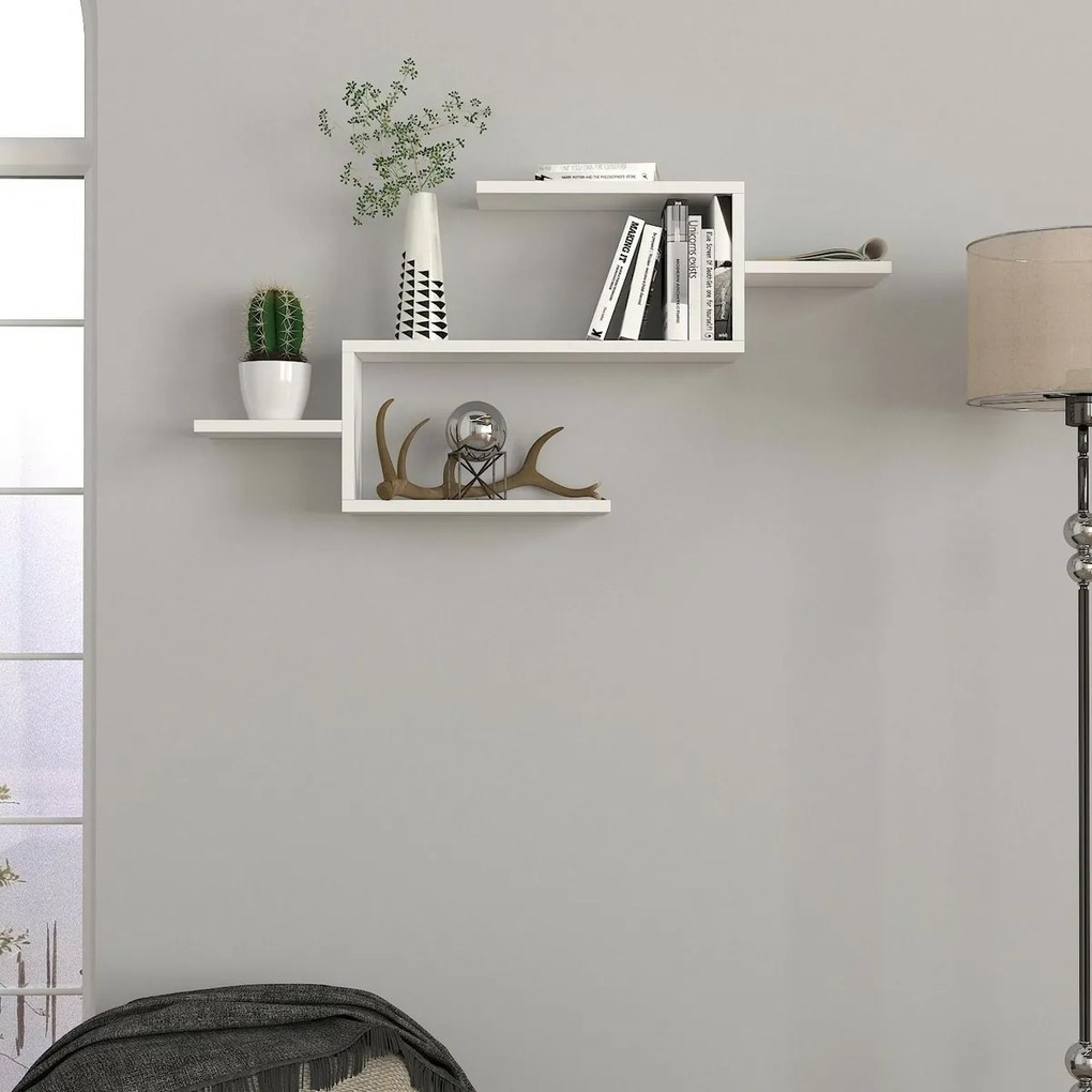 Polica Twist White