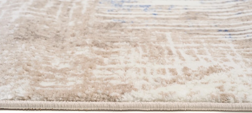 TA Koberec D198M BIELA/TMAVOMODRÁ ASTHANE Rozmer: 80x150 cm