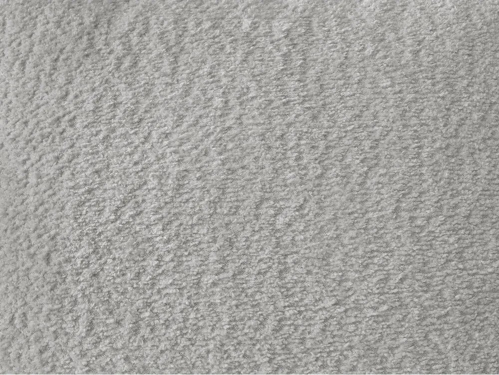 Svetlosivá rozkladacia/s úložným priestorom rohová pohovka z textílie buklé (pravý roh/s leňoškou) Montaigne – Bobochic Paris