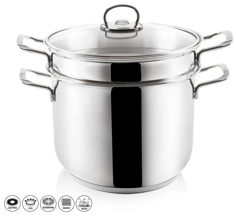 Antikoro hrniec na cestoviny s pokrievkou Orion Anett, 6 l