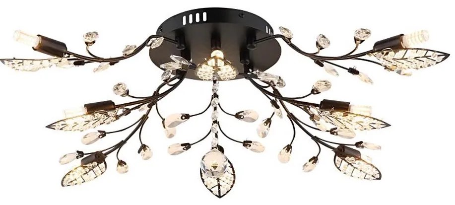 Globo 63007-8 - Stropné svietidlo JANIS 8×G9/5W/230V, priemer 76 cm