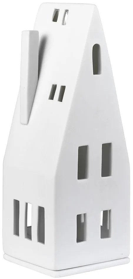 räder Porcelánový svietnik domček Pointed Roof 20 cm