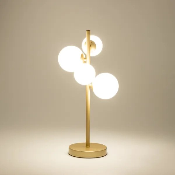 Brilagi - LED Stolná lampa MILLA 4xG9/3W/230V zlatá/biela