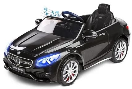 TOYZ Toyz Mercedes Elektrické autíčko Toyz Mercedes S63 AMG-Benz-2 motory black Čierna |