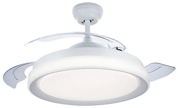 Philips - LED Stropný ventilátor BLISS LED/35W/230V 5500/4000/2700K biela + DO